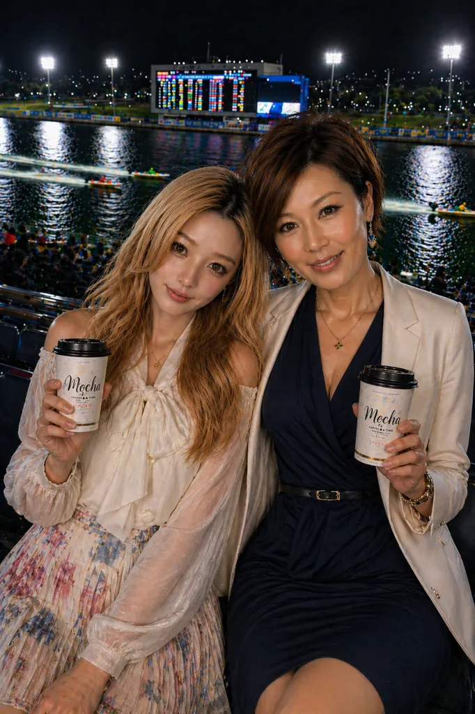 Mocha at boat race